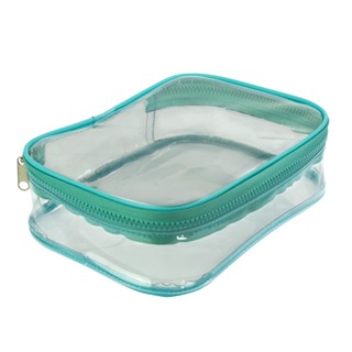 Estojo Baú GG Transparente Cristal Verde DAC