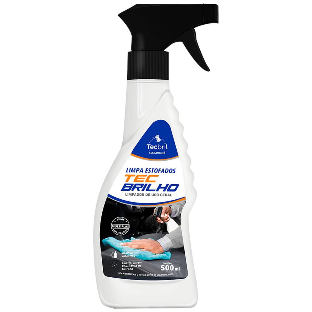 Limpa Estofado Tecbrilho Spray Gatilho 500ml Tecbril