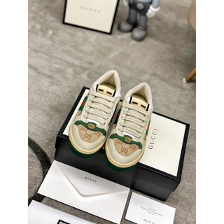 Sapatos De Corrida GUCCI Casual Sport Planos Homens Tênis Femininos