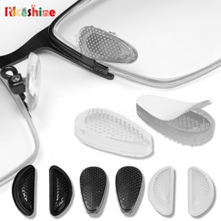 2Pcs Super Soft Silicone Anti-Derrapante Óculos De Peça De Nariz/Mini Airbag Oval De Alta Qualidade Acessórios De