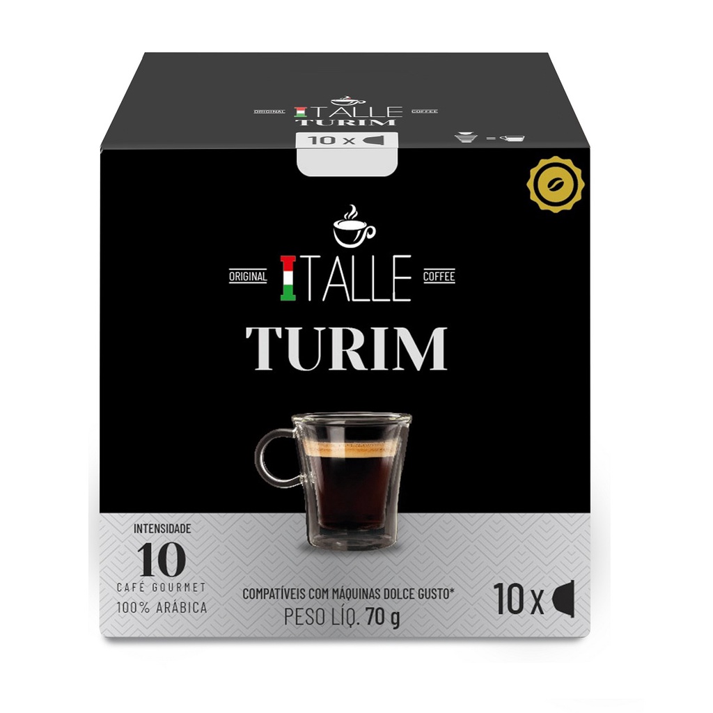 Cafe Capsula Dolce Gusto Turim Cafe Italle 1 Und em Oferta na Shopee