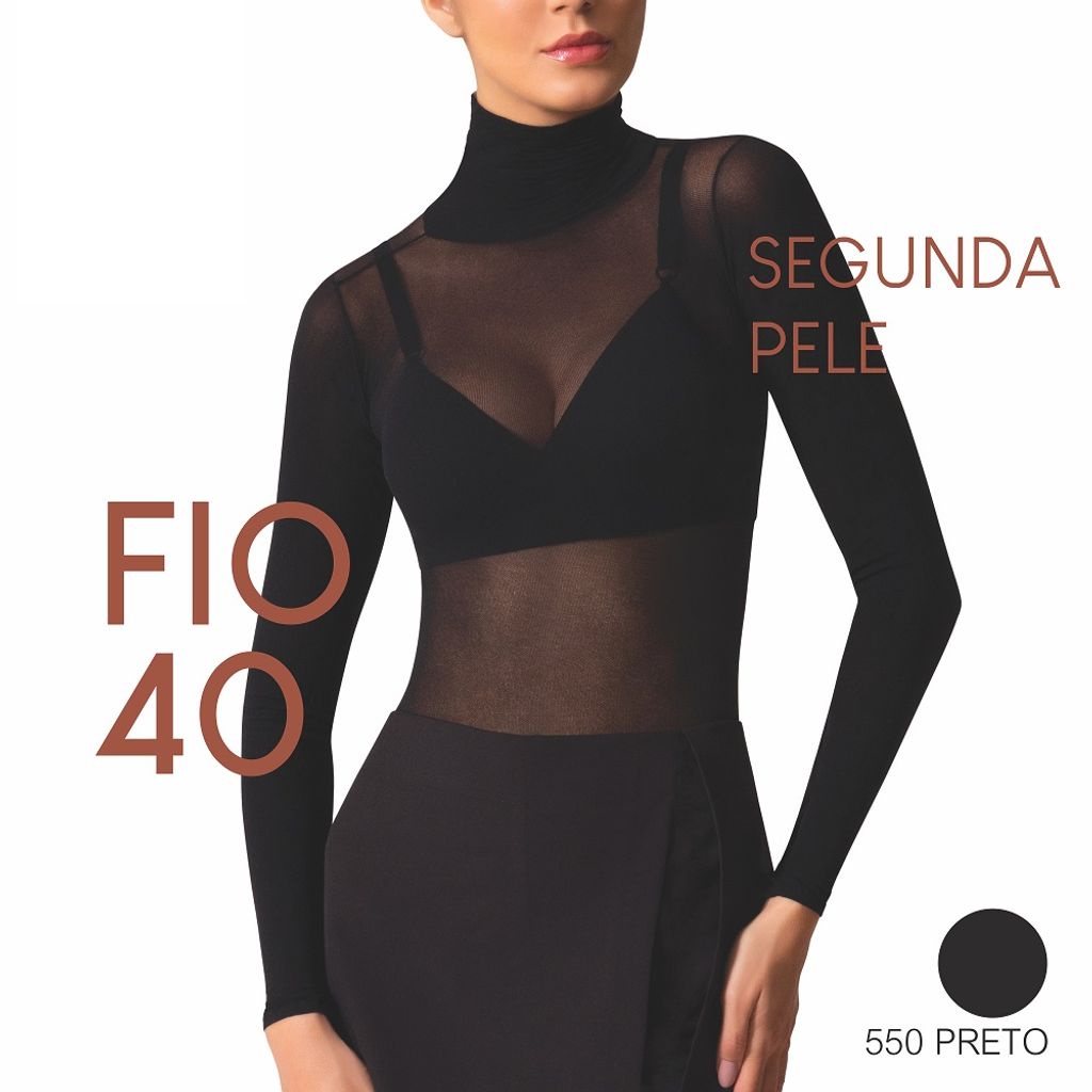 Segunda Pele Selene Gola Alta Fio 40 9900.001 - Women Clothes