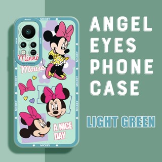Para Infinix Hot 11 11S 11S NFC 10 Play Note 10 Pro 11S Smart 6 Lente Completa Proteja A Capa À Prova De Choque Cartoon De Silicone Macio Lovely Minnie Design Casing