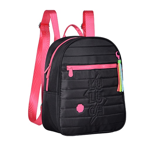 Bolsa Mochila Luluca M   Preto LU2864PT