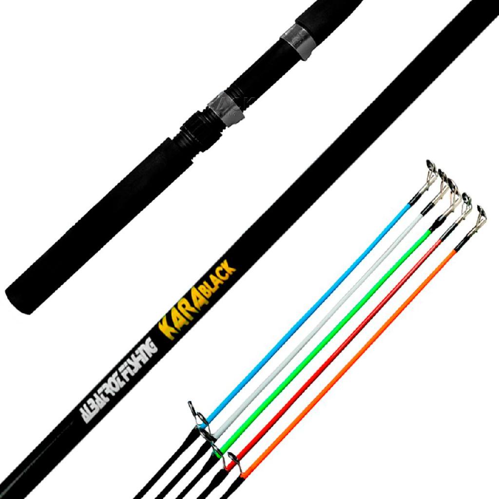 Vara Para Molinete Kara Black 1502 8-16Lbs 1,50m - Albatroz - Sports & Outdoors