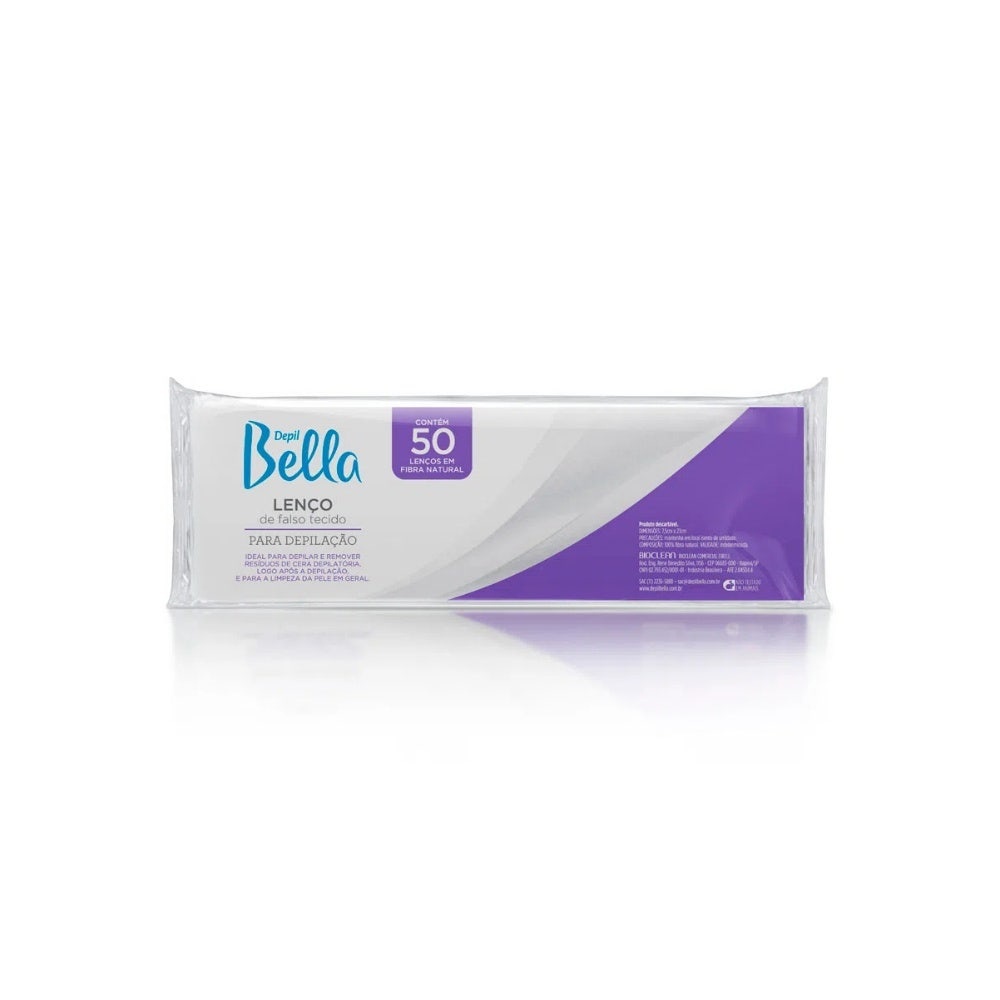 Papel Depilatório Depil Bella Gran Style 50Fls em Oferta na Shopee