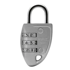 Cadeado com Segredo CS23 30mm Prata Papaiz
