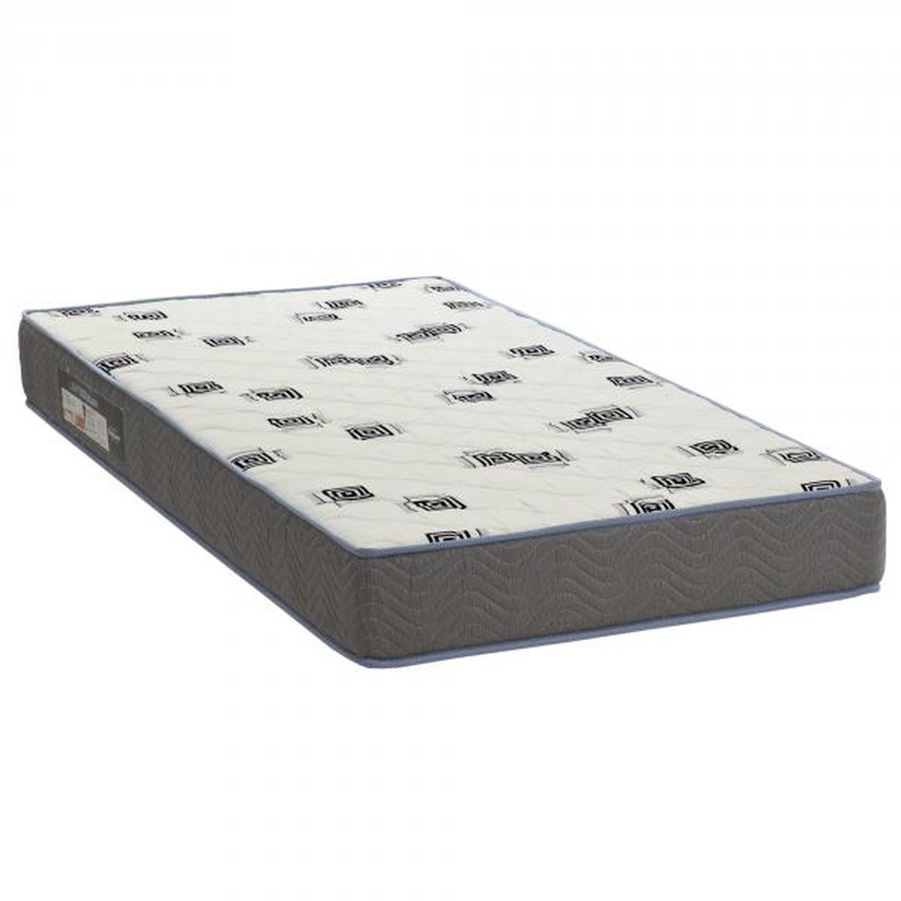 Colchão Solteiro Ortobom Light D-33 (88x17x188) Branco/Preto em Oferta na Shopee