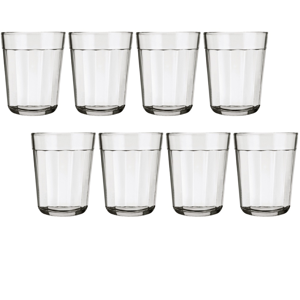 Mini Copos Americano de Vidro Dose Cachaça Shot Tequila 8Un