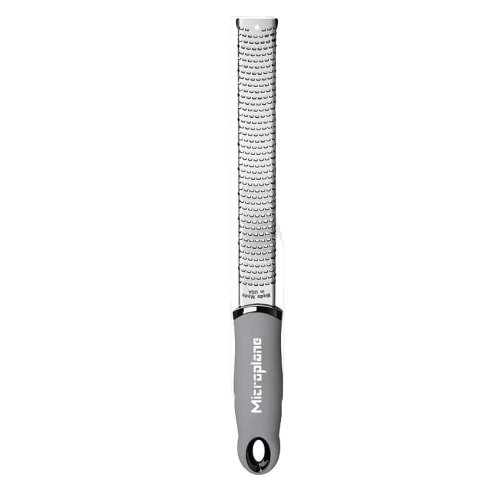 Ralador em Aço Inox Classic Zester Microplane Cinza em Oferta na Shopee