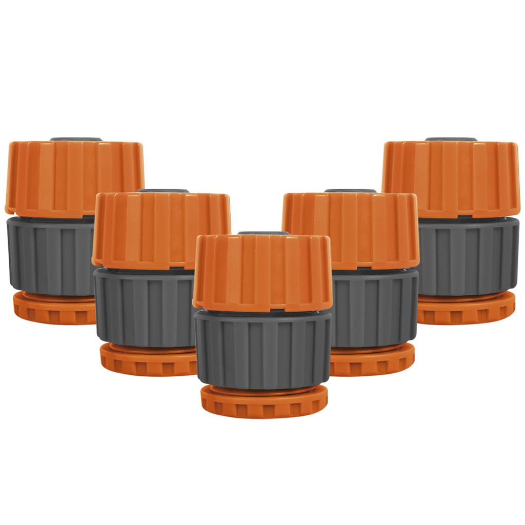 Kit 5 Engates Rosqueado Mangueira/Torneira 1/2 Tramontina