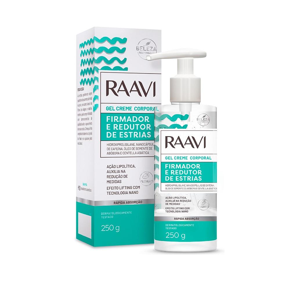 Gel Creme Corporal Raavi Firmador e Redutor De Estrias 250g
