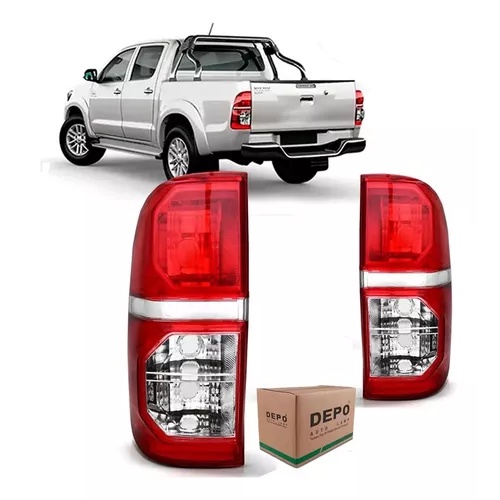Lanterna Traseira Hilux Pick-up 2012 2013 2014 2015 Depo