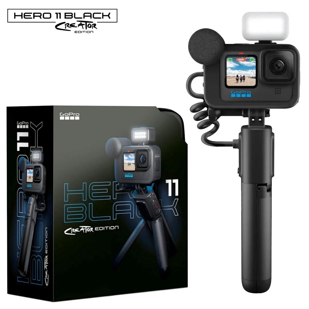 Câmera GoPro HERO11 Black - Edição Criadores de Conteúdo
