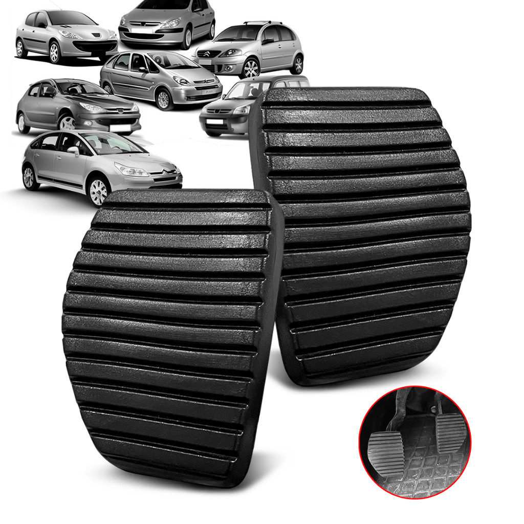 Par Capa Pedal Freio Embreagem Manual Citroen C3 C4 AirCross Picasso em Oferta na Shopee
