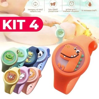Pulseiras Repelente Infantil Bebe Anti Mosquito Com Led em Oferta na Shopee