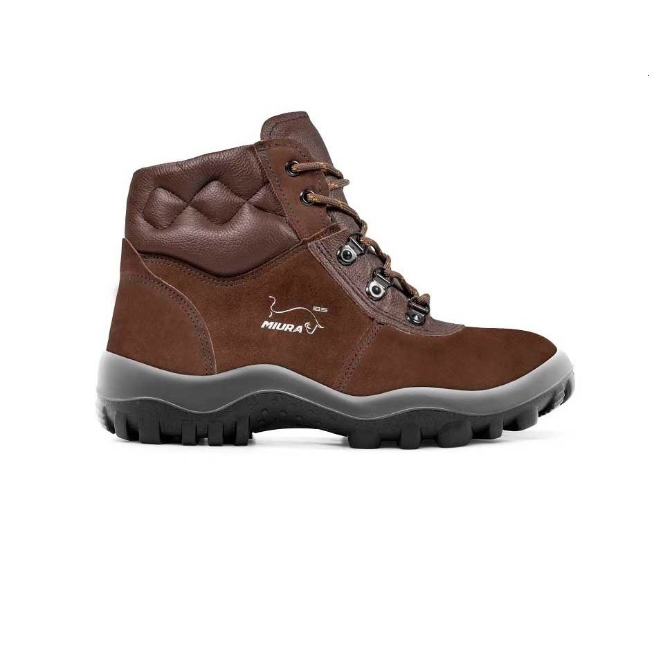 Botina Nobuck Safetline Miura bico composite eletricista
