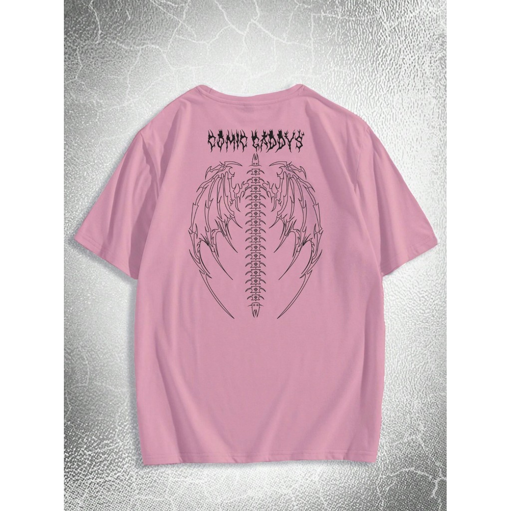 Camiseta Unissex Oversized Estilosa Aesthetic Confortável Blusa Streetwear T Shirt Estampada