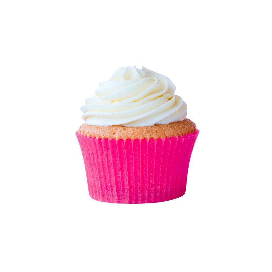 Forminha Forneável para Cupcake - Pink - 45 unidades - Mago - Rizzo