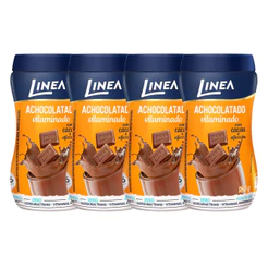 Kit 4 Achocolatados em pó Linea de 180g