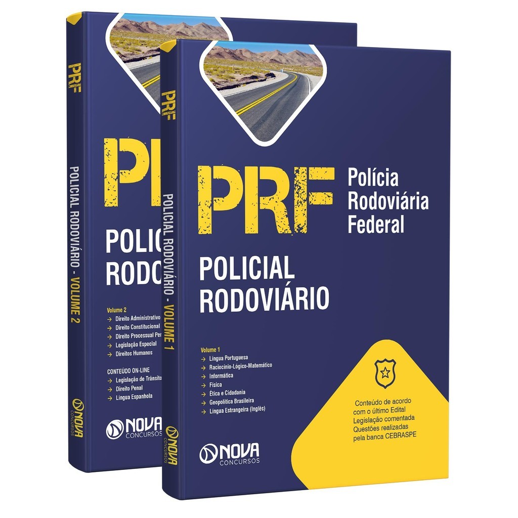 Imagem Apostila PRF 2025 - Policial Rodoviário