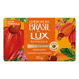 Sabonete Glicerinado Lux Botanicals Essências do Brasil Flor Do Cajueiro 100g
