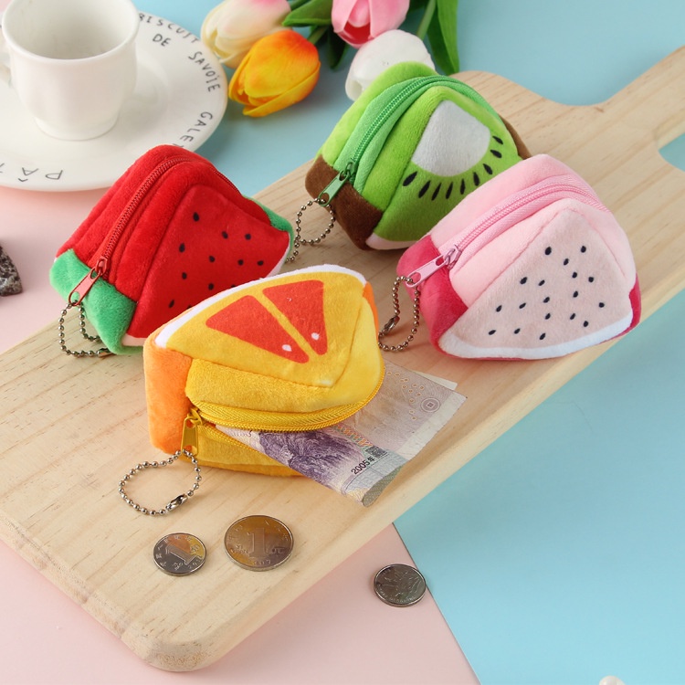 Porta-moedas de frutas Bolsa Para Moedas De Frutas