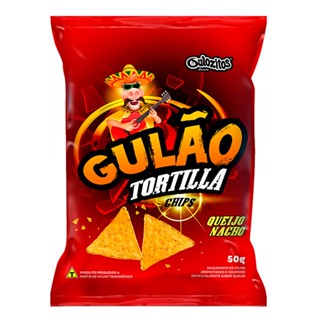 Salgadinho Gulão Tortilla Queijo Nacho 50g