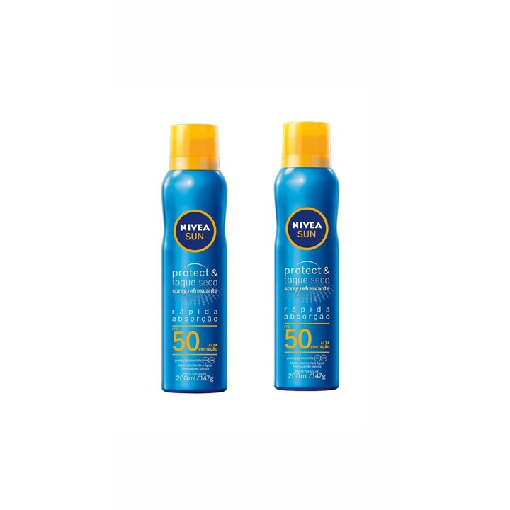 Kit C/2 Protetor Solar Sun Protect Spray FPS50 200ML – Nivea
