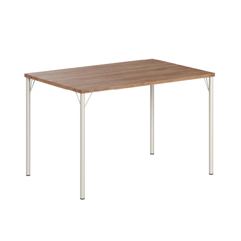 Mesa de Jantar Retangular 1,2m 1586 Carraro Freijó/Prata em Oferta na Shopee