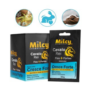 Mascara Capilar Cresce Forte Biotina Cavalo Rei Milcy 30g