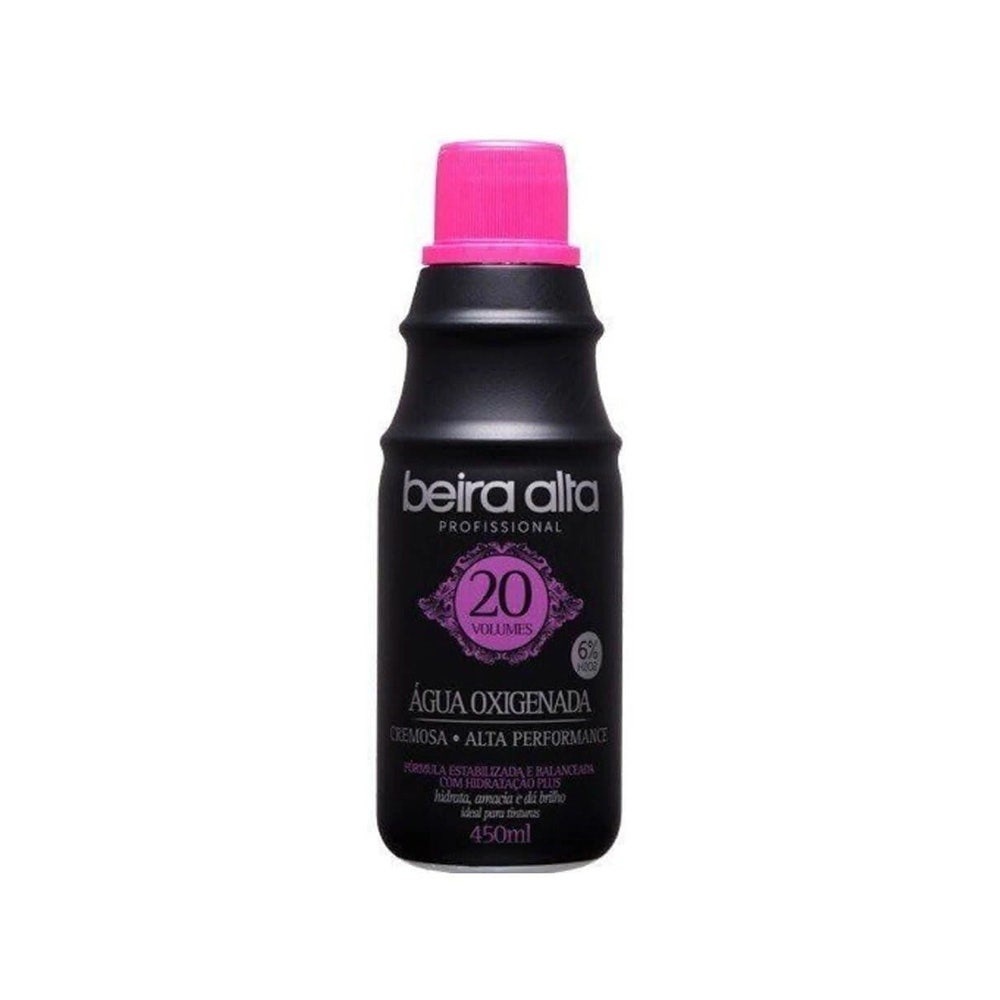 Água Oxigenada Beira Alta Black 20 Volumes 450ml em Oferta na Shopee