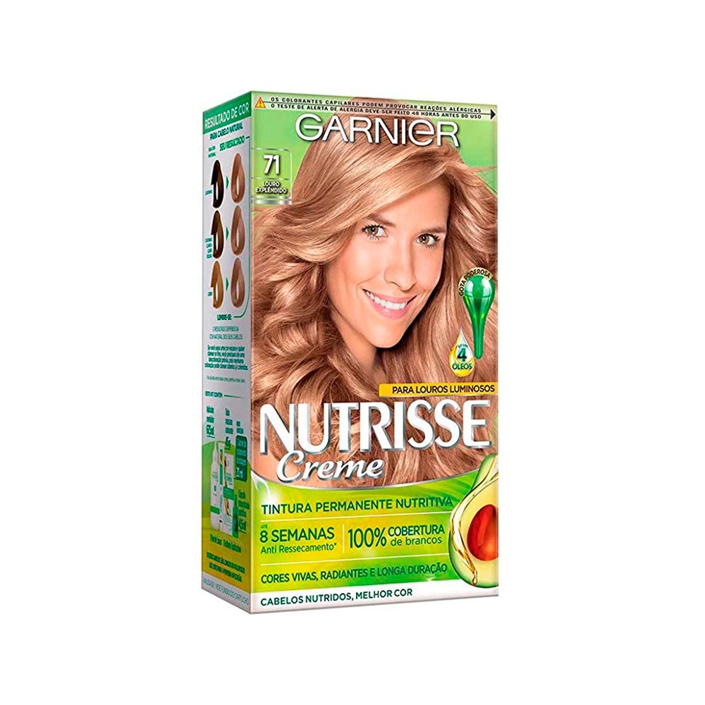 Tintura Nutrisse 71 Louro Esplendido em Oferta na Shopee