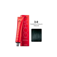 Tintura Schwarzkopf Igora Royal 3.0 Castanho Escuro