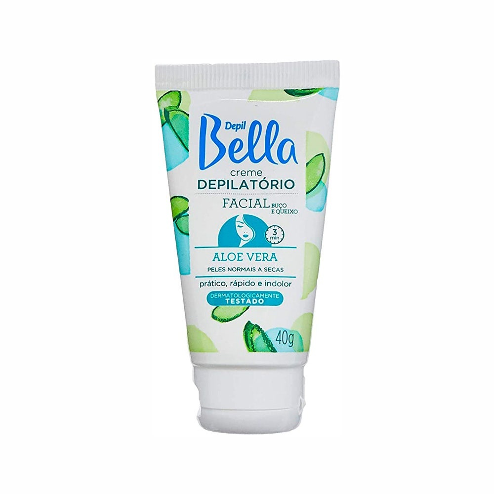 Creme Depilatório Facial Depil Bella Aloe 40G em Oferta na Shopee