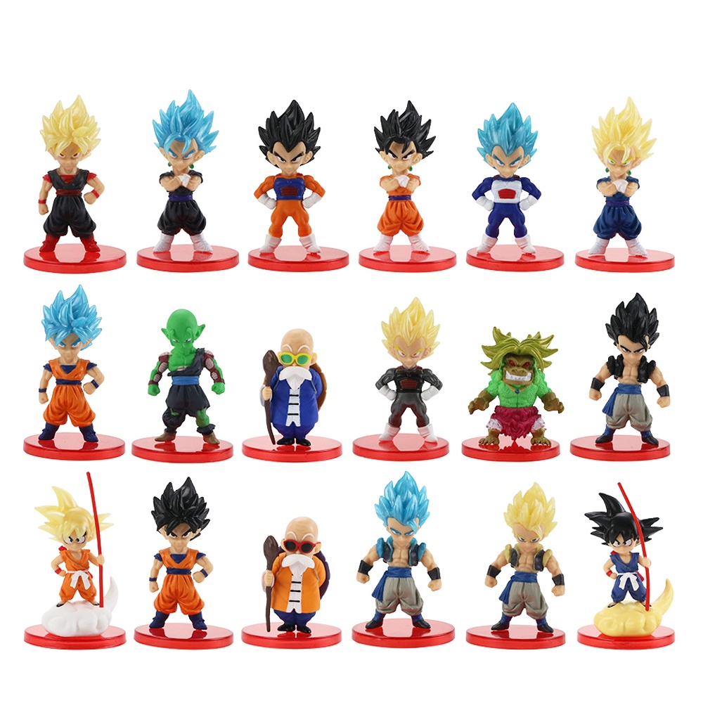 bonecos Dragon Ball Goku Piccolo Vegeta Bonecos Dbz Bragonball Bonecos anime Dragon Ball Z action figures brinquedo Goku Vegeta Gohan Vegetto Freeza