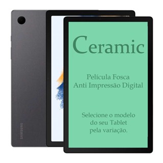 Película de Cerâmica Para Tablet Fosca Compatível com Samsung Galaxy A7 A7 Lite A8 T295 S7 FE