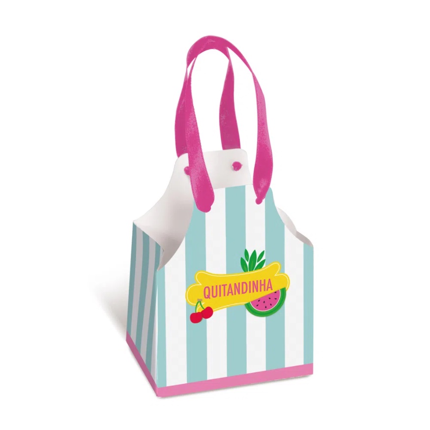 Caixa Avental Festa Quitandinha - 8 unidades - Cromus - Rizzo em Oferta na Shopee