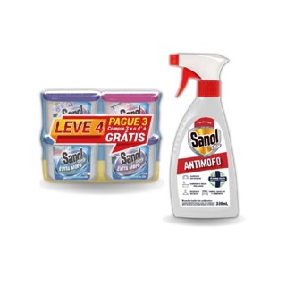 Kit A7 Anti-mofo Desumidificador Sec Lev 4 Pague 3 Evita Mofo Sanol