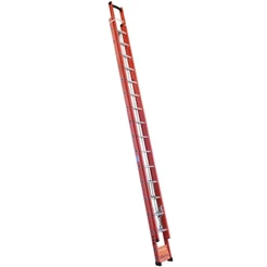 Escada Extensível Vazada em Fibra de Vidro 27 Degraus 4,80 x 8,40m