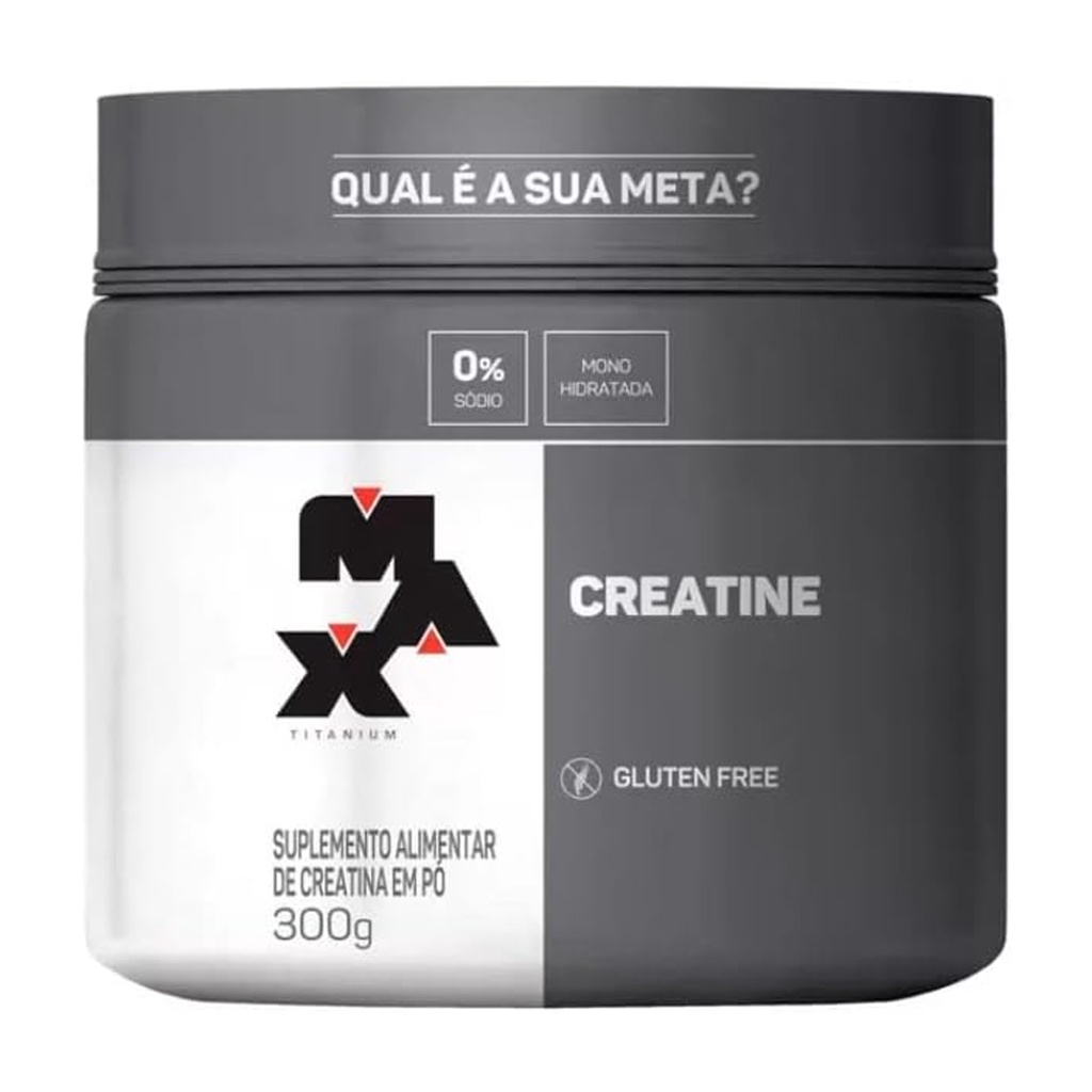 Creatina 100% Pura 300g Max Titanium