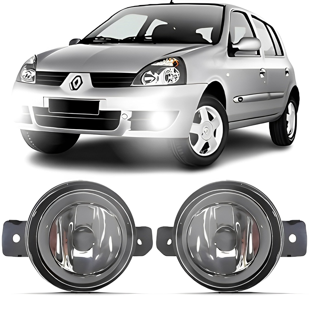 Farol Milha Renault Clio 2003 2004 2005 2006 2007 2008 á 2012 em Oferta na Shopee