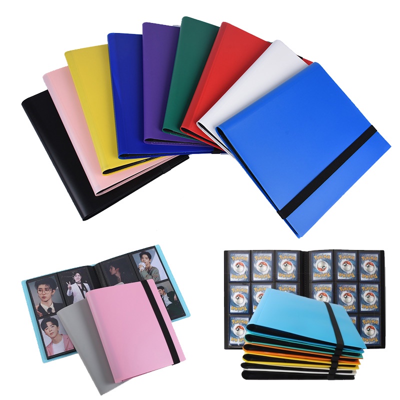 Grande 160 360 480 Cartões Capacidade Bolso Titular Fichários Álbuns para CCG MTG Magia Yugioh Board Game Pokemon cartão