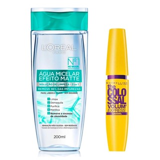 Kit Água Micelar Efeito Matte L