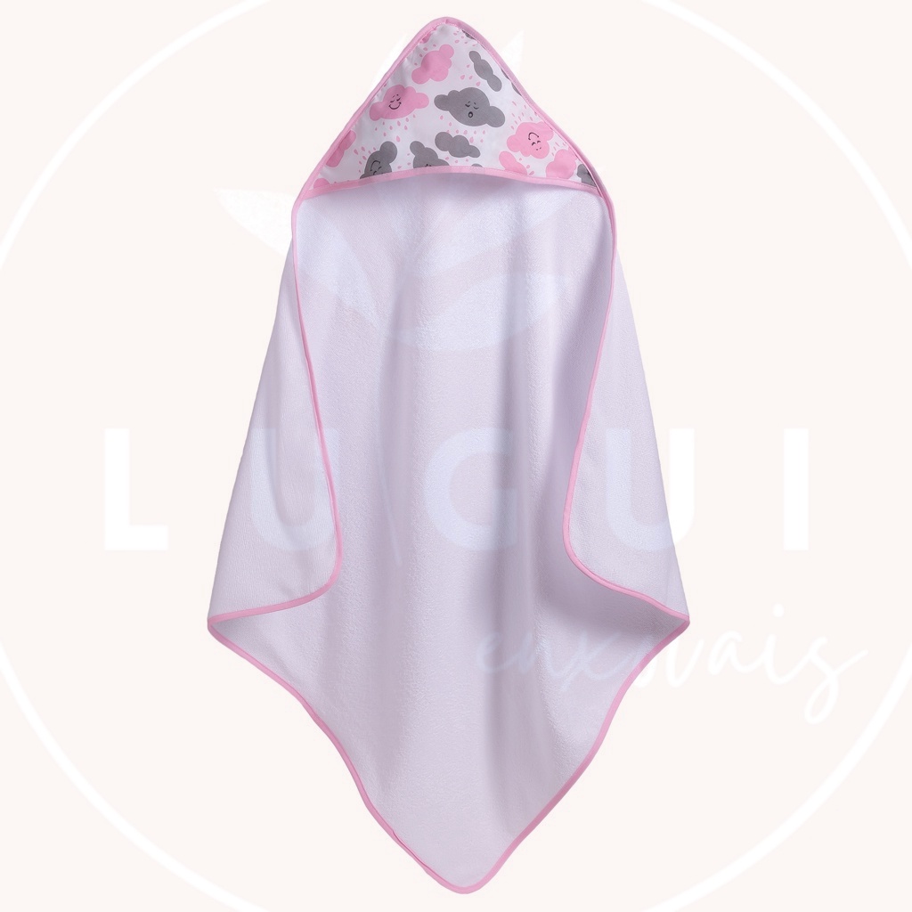 Toalhinha Toalha com Capuz Bebe Conforto diversas Estampas