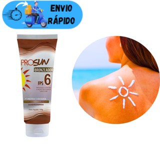 BRONZEADOR FATOR 6 COSMODERMA PROSUN BRONZEAMENTO FACIL 120G