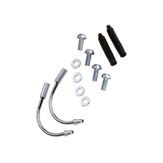 Kit Tubo Guia Cabo de Aço P/ V-Brake - 2 Paraf. e Arruela em Oferta na Shopee