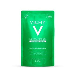 Normaderm Vichy Gel de Limpeza Profunda Facial Refil 240g