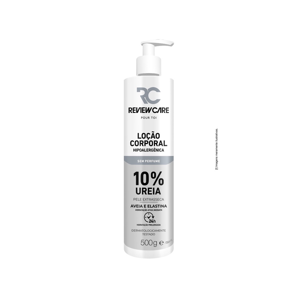 Review Care Loção Hidratante 10% Ureia Sem Perfume - 500ml