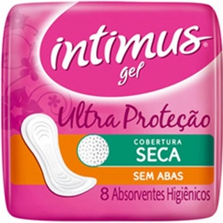 Absorvente Intimus normal sem abas seca - 8 unidades em Oferta na Shopee